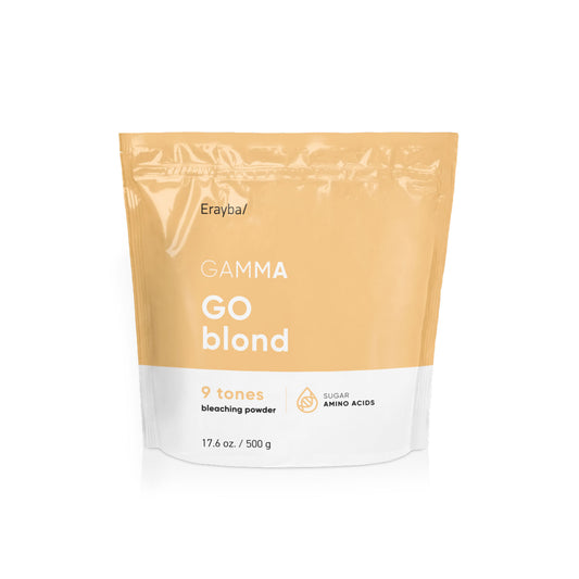 GAMMA GO blond 9 tones - Blondierung